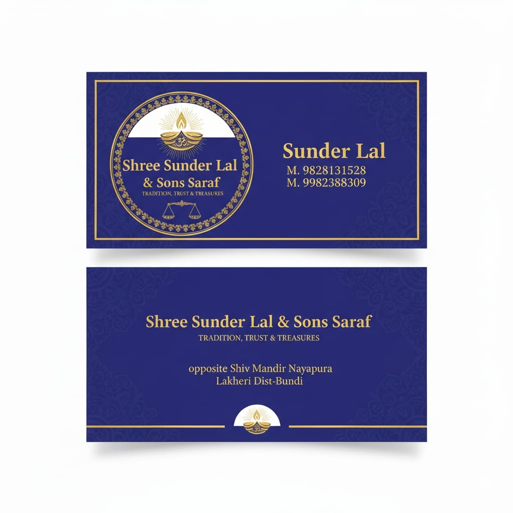 Shree Sunder Lal & Sons saraf